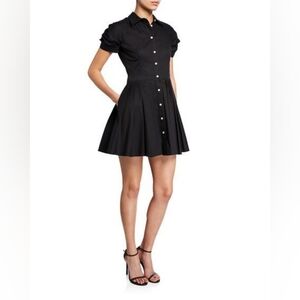 Alexis April Black shirt dress